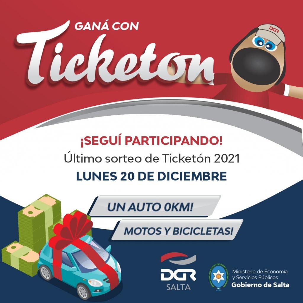 Gobierno realizó el  último sorteo anual de Ticketon