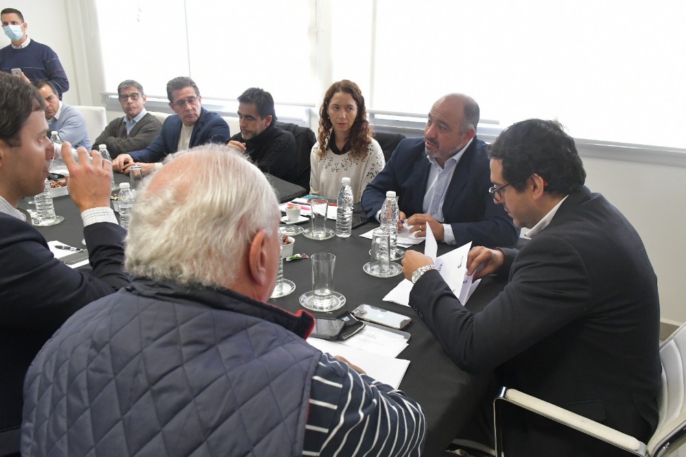 En Rosario de la Frontera tuvo lugar una nueva reunión para continuar la planificación de obras de los equipos del Ministerio de Economía, Ministerio de Infraestructura, Aguas del Norte y municipios