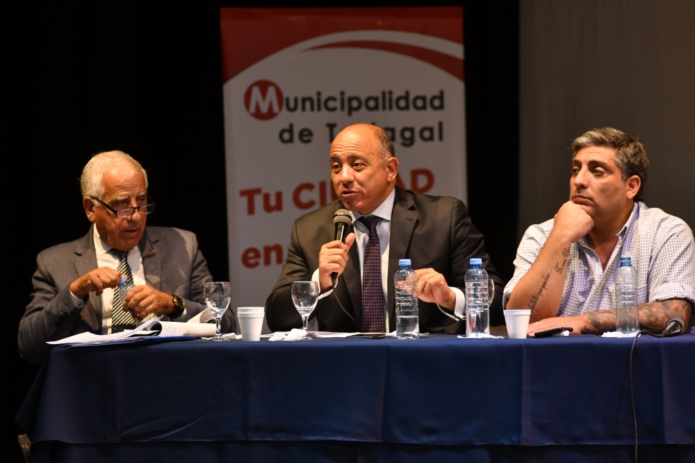 Funcionarios del Ejecutivo Provincial expusieron la inversión  y avances en obras y acciones del departamento San Martín