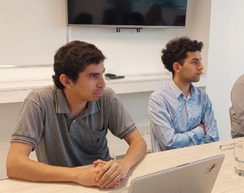 Gastón Villagra de 30 años de La Merced obtuvo su primer trabajo en una empresa de software