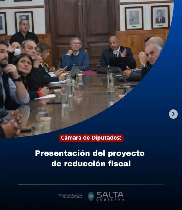 Gobierno presentó ante diputados el proyecto de Simplificación Tributaria y Reducción de la Carga Fiscal