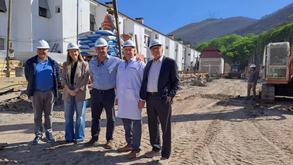 Avanzan las obras de ampliación del Hospital San Bernardo